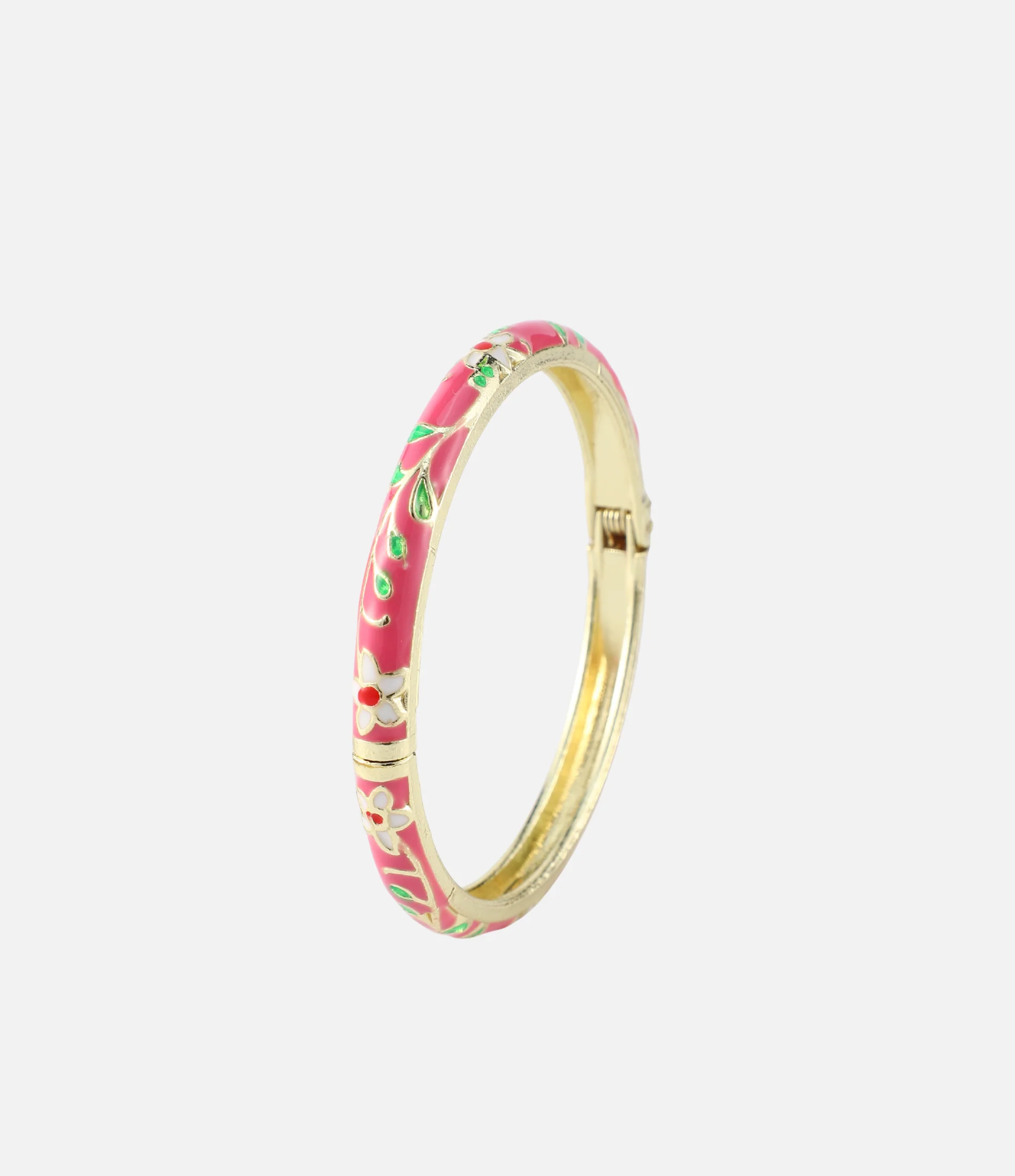 SOLENE BANGLE IN HOT PINK