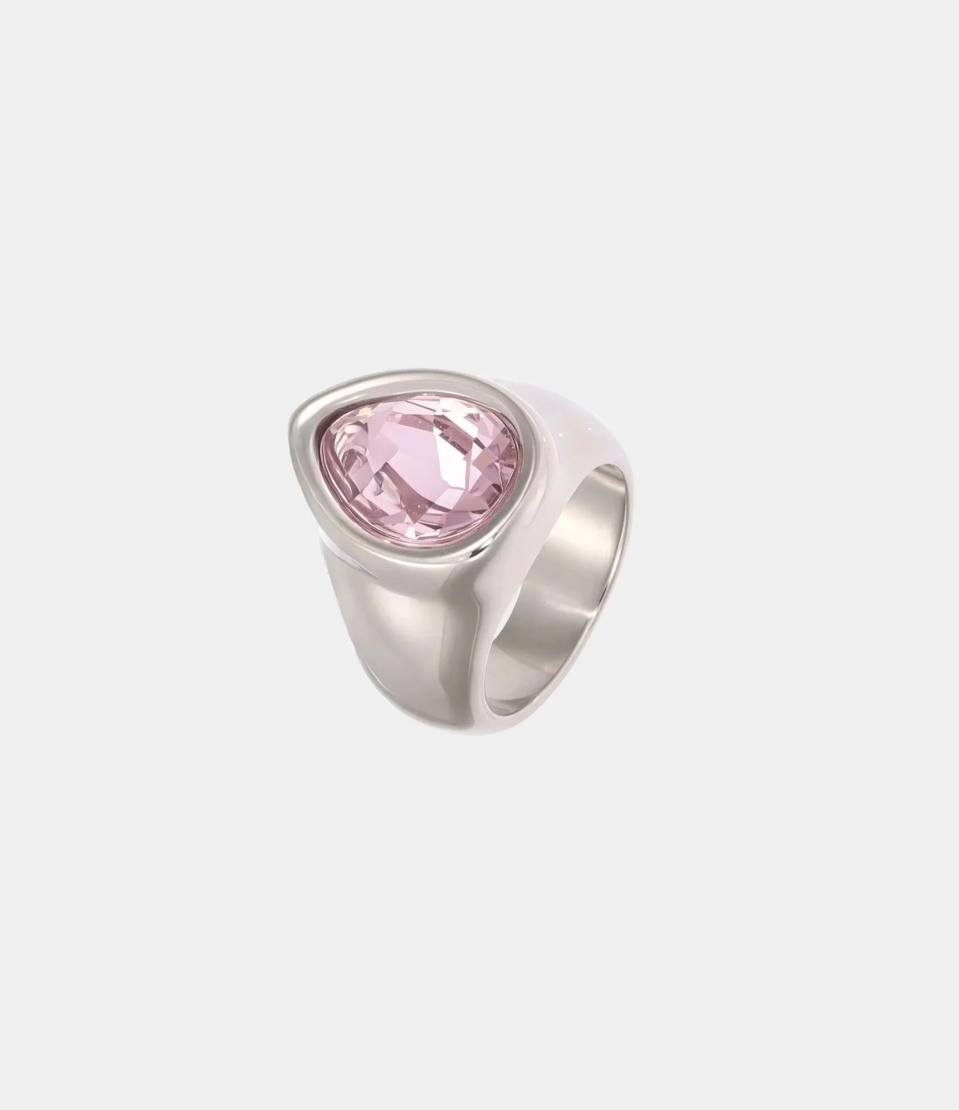 TEARDROP RING IN PINK - Image 2